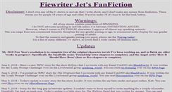 Desktop Screenshot of ficwriter.com